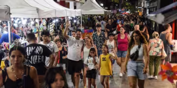 Noche de las Peatonales en Rosario