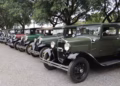 Encuentro de autos antiguos y clásicos en Casilda