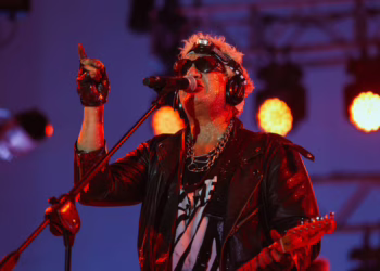 Pity Álvarez en el autodromo de Rosario