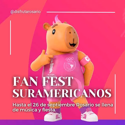 fan fest juegos suramericanos 2026